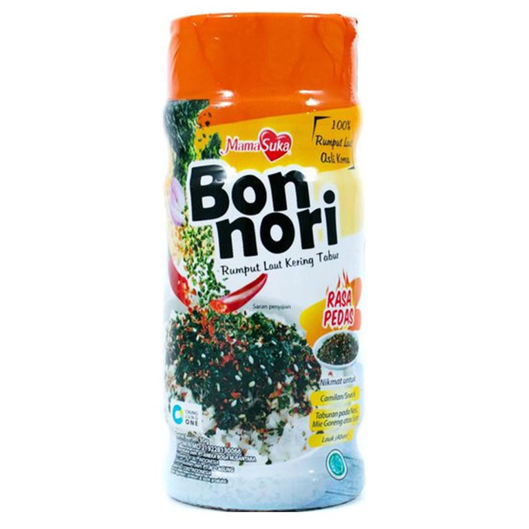 

Mamasuka Bon Nori Spicy 30gr Mama Suka Rumput Laut Pedas