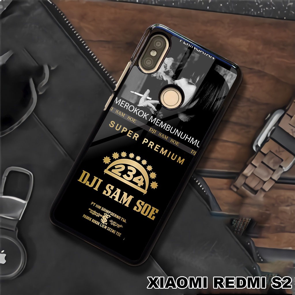 Case Redmi S2 Hardcase 2D Glossy Case Motif Rokok II Terbaru Custom Case - Case Aesthetic - Case Ani