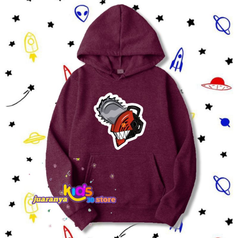 Hoodie chainsaw man - sweater jumper chainsaw man Hoodie anak sweater chainsaw man