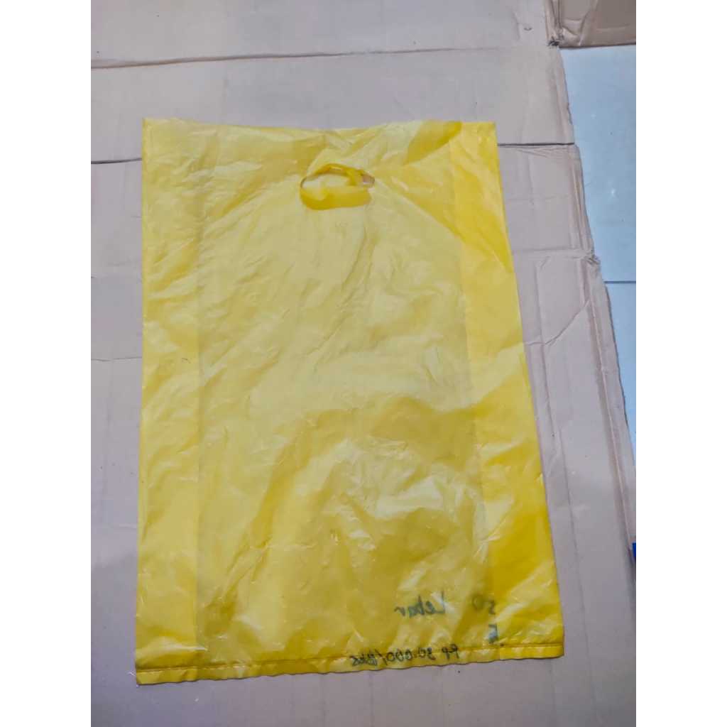

[1KG]PLASTIK SHOPING BAG UKURAN 35X50 LIPATAN SAMPING[1BKS]