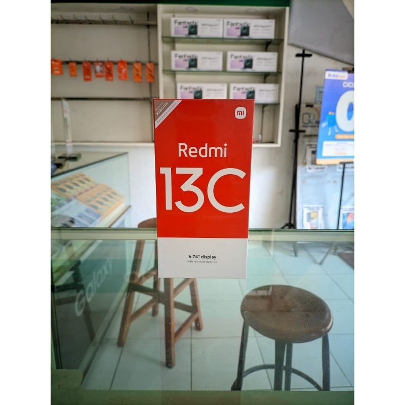 [BARU] Xiaomi Redmi 13C Ram 6Gb Internal 128Gb [GARANSI RESMI] _ BLACK
