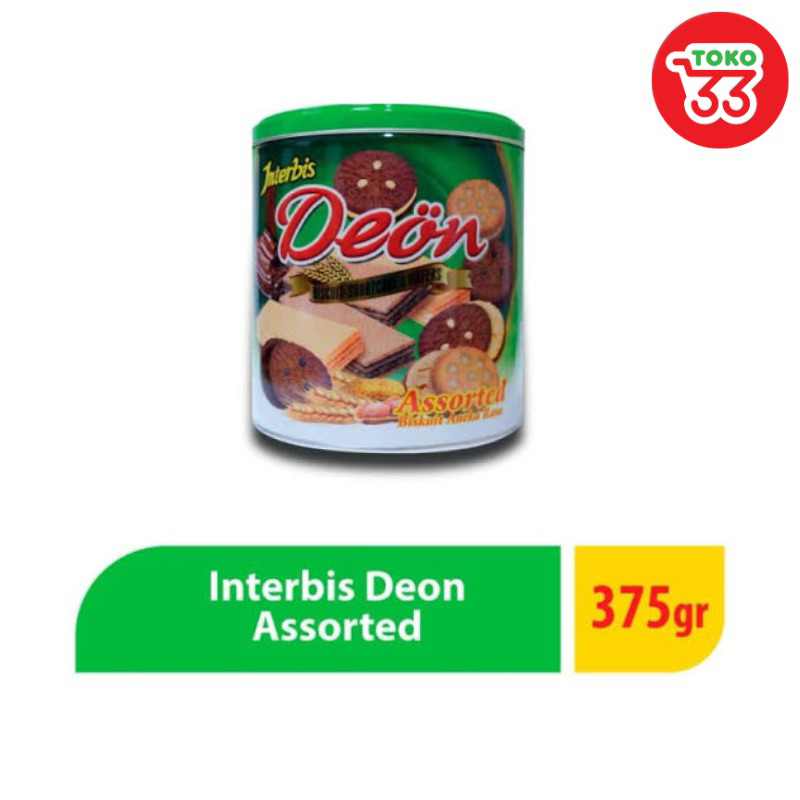 

Interbis Deon Kaleng Biskuit 375gr