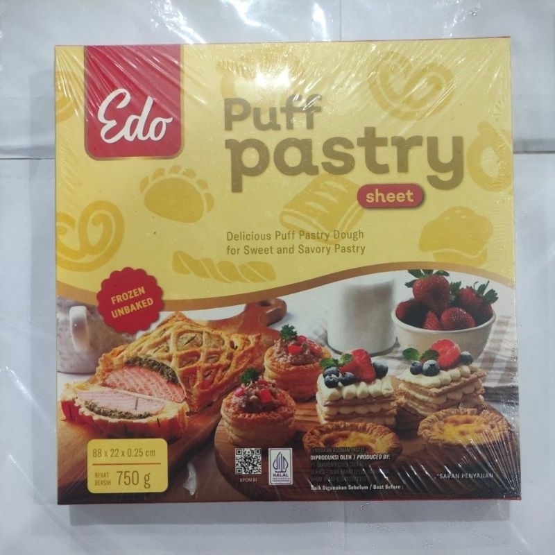 

edo puff pastry 750gr