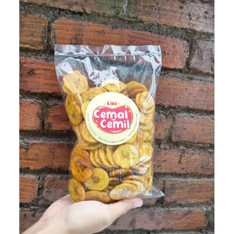 

Camilan Keripik Pisang Koin Manis 250gr