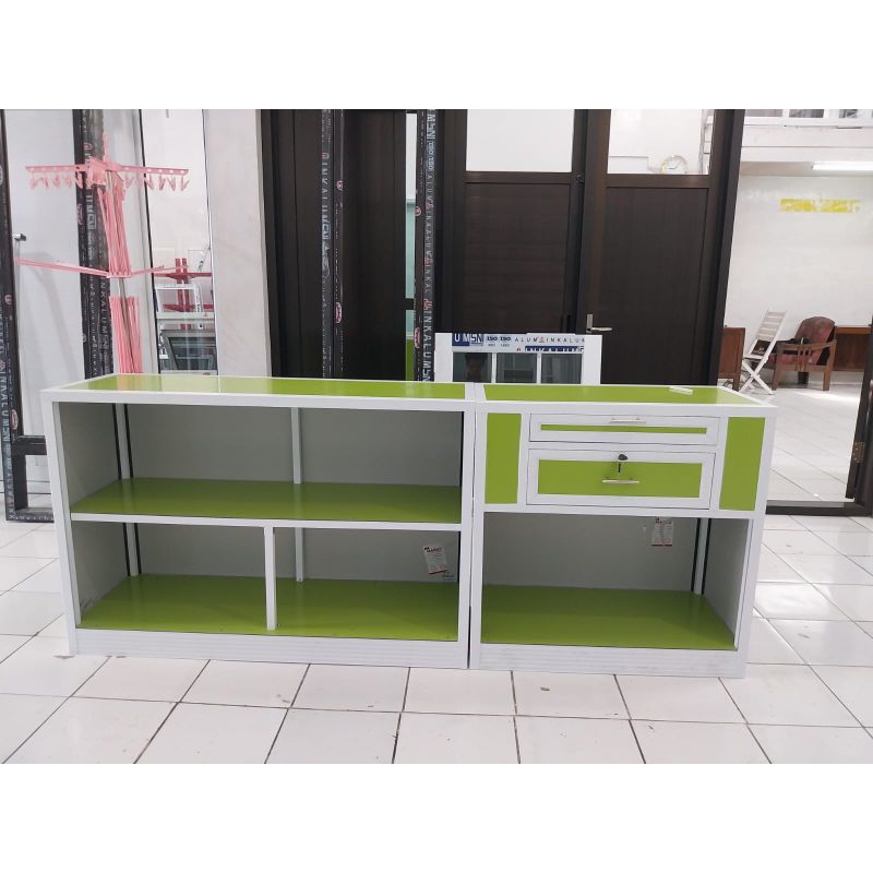 meja kasir alumunium murah meja kasir toko meja kasir warung meja kasir minimålis