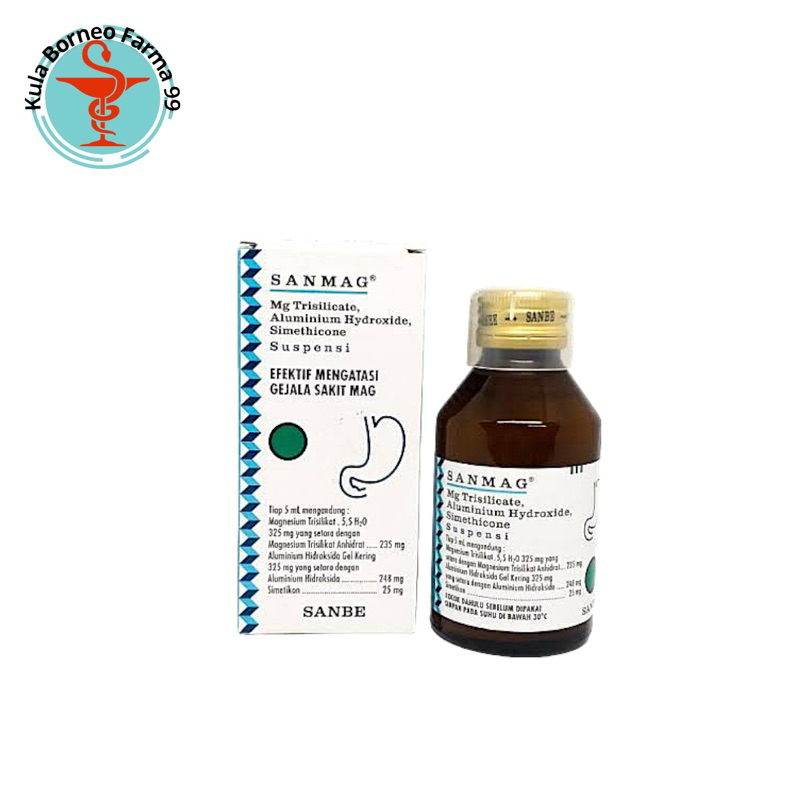 SANMAG 120 ml - Obat Lambung, Maag