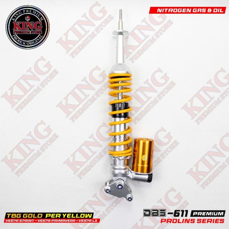 Shock Tabung Vespa DBS 611 Premium Prolins Series