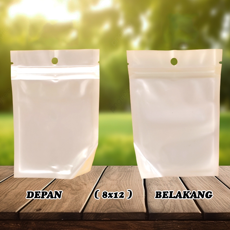 

Plastik Zipper Lock Klip Putih Souvenir