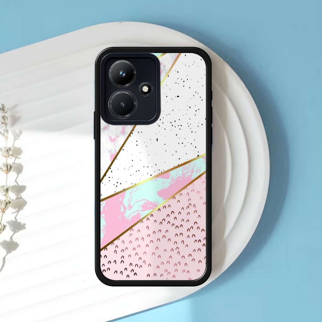 Case INFINIX HOT 30I - Casing Hp INFINIX - ( MARBLE ) - Case Hp - Softcase Hp - Silikon Hp - Softcas