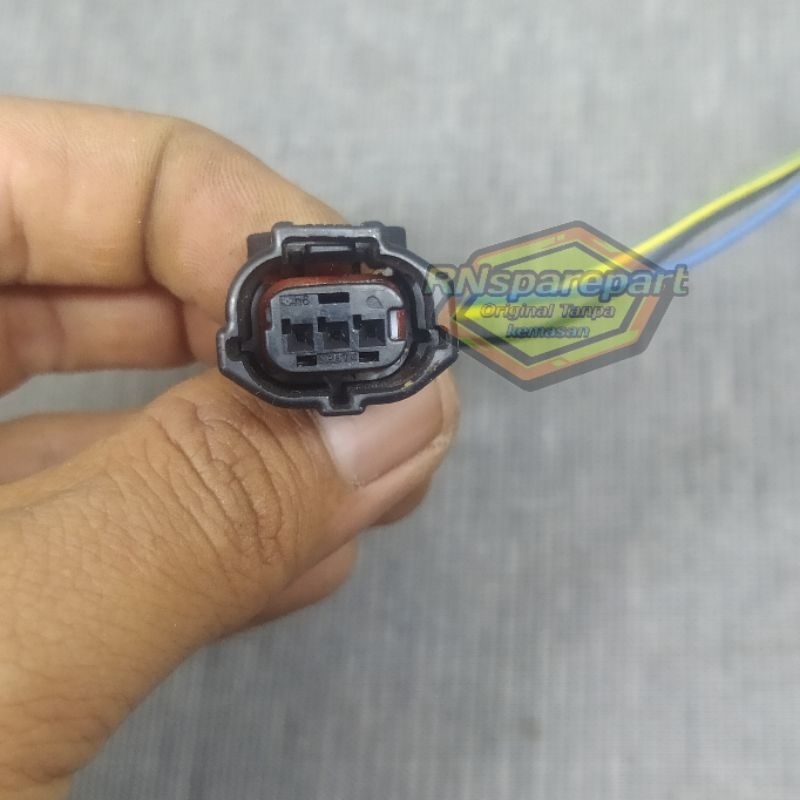SOCKET KABEL SENSOR CKP CMP CRANKSHAFT MOBIL CALYA SIGRA AGYA AYLA AVANZA NEW ORIGINAL