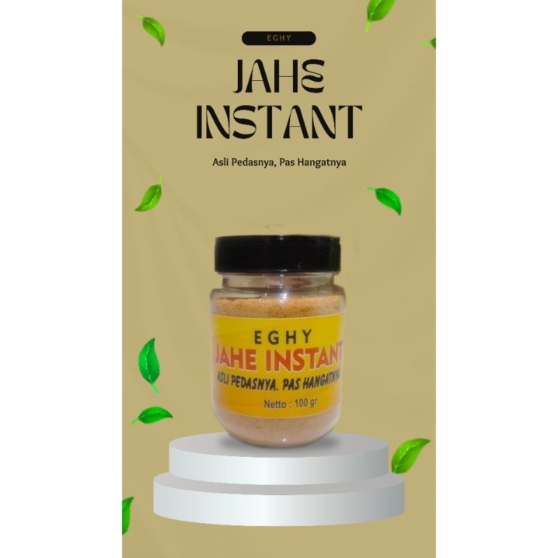 

jahe Instant Bubuk "Eghy" 100gram