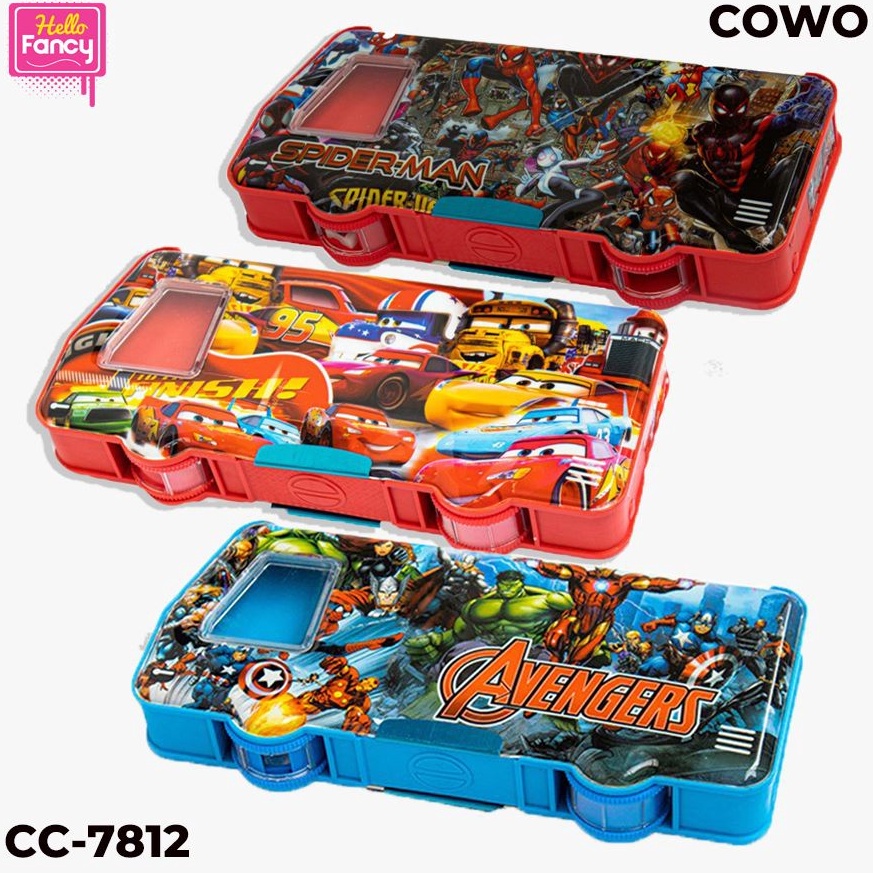 

Promo Kotak Pensil Magnet Bus Karakter Tempat Pensil Karakter Rautan CC7812 41