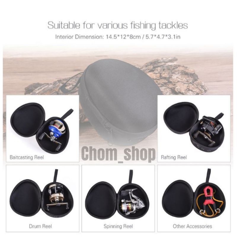 Hard Case Pouch Tas Memancing Khusus Reel Pancing /tas reel pancing/pancing