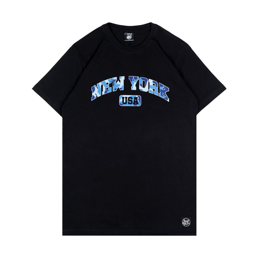 KAOS GOOD BYE EX - Tshirt New York Black KAOS PRIA WANITA~FREE STICKER