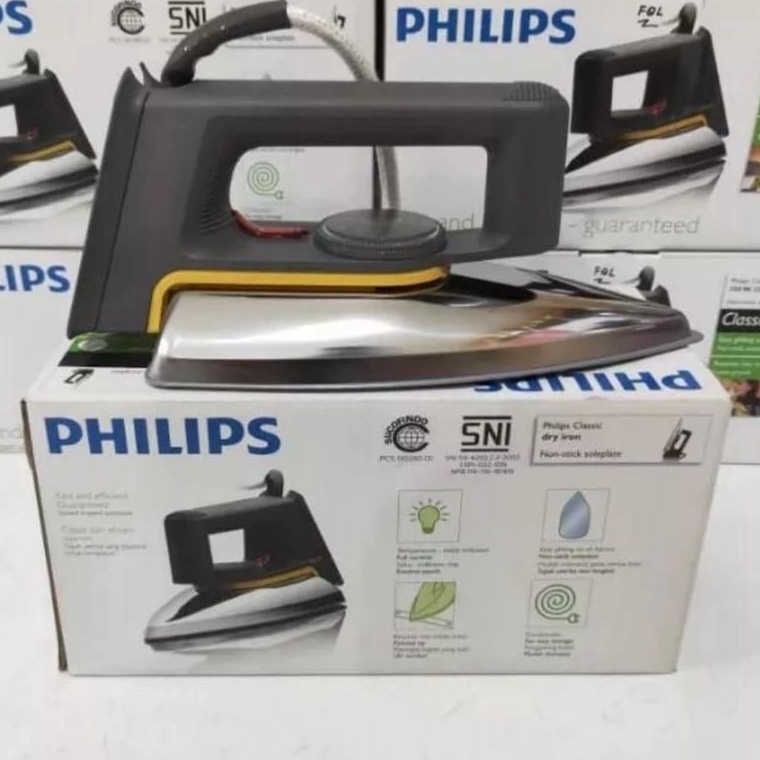 Hjy SETRIKA PHILIPS ELEKTRIC DRU IRON CLASSIC HD 1172PHILIPS c Kualitas Premium