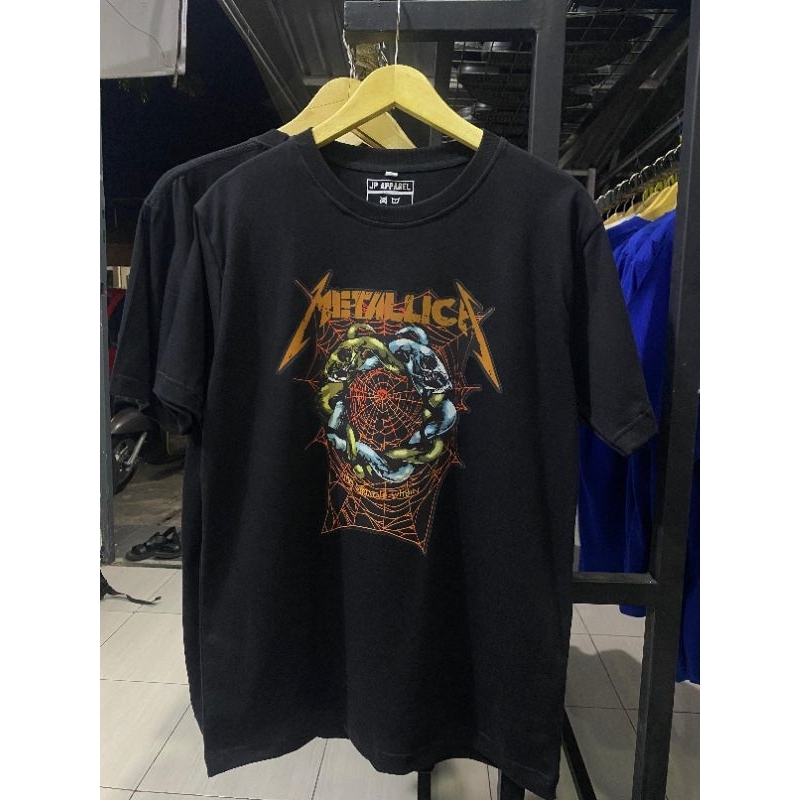 T'shirt Band Metalica Black
