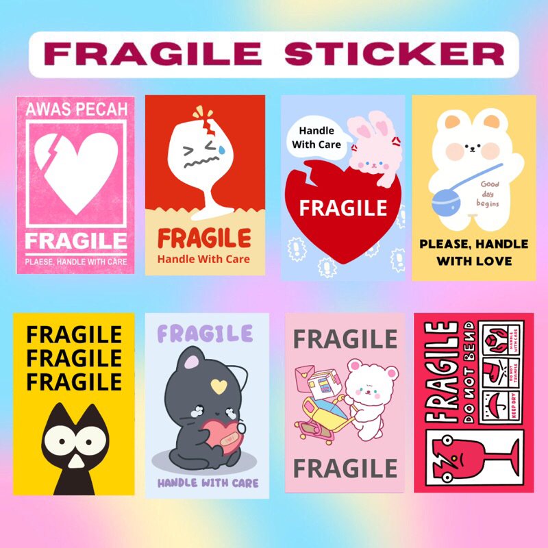 

STICKER FRAGILE PACKING