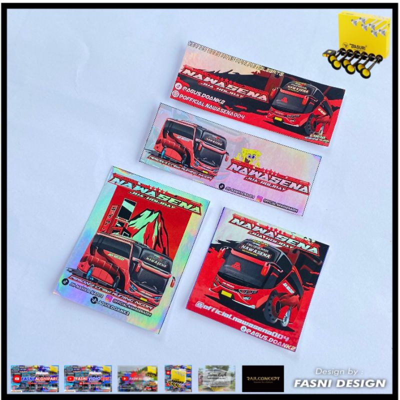 

Stiker Hologram Nawasena Jua Holiday Terbaru Asli Original Mengkilap (Pasti Dapet Bonus)