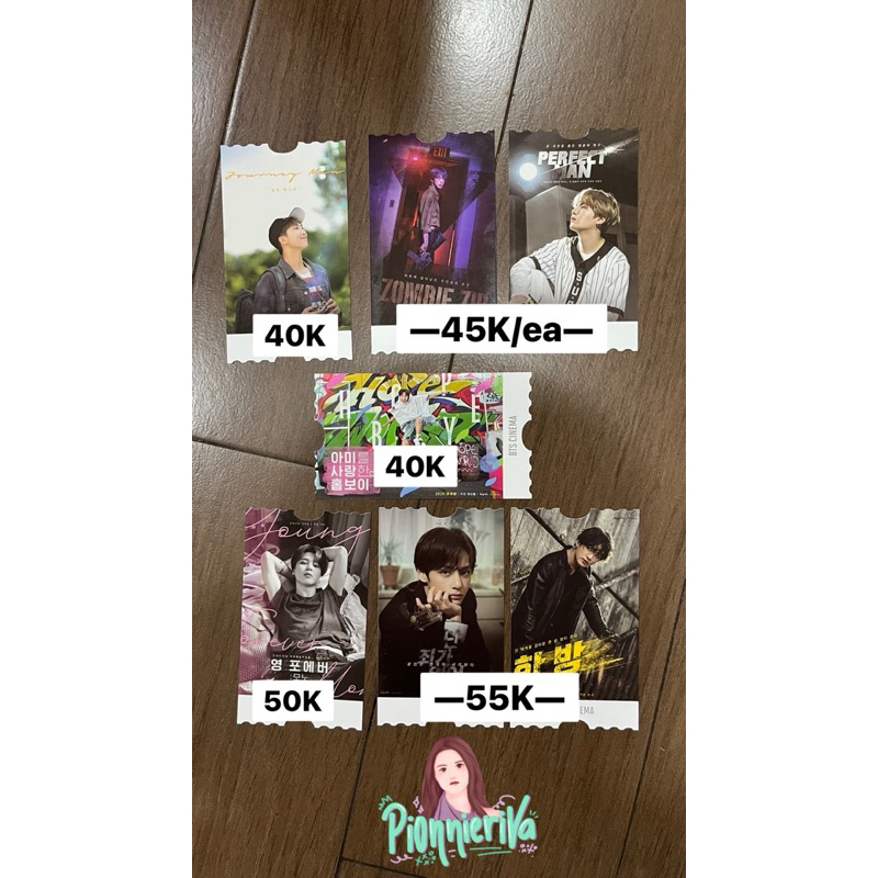 6th Membership ARMY Kit Photo Ticket - BTS