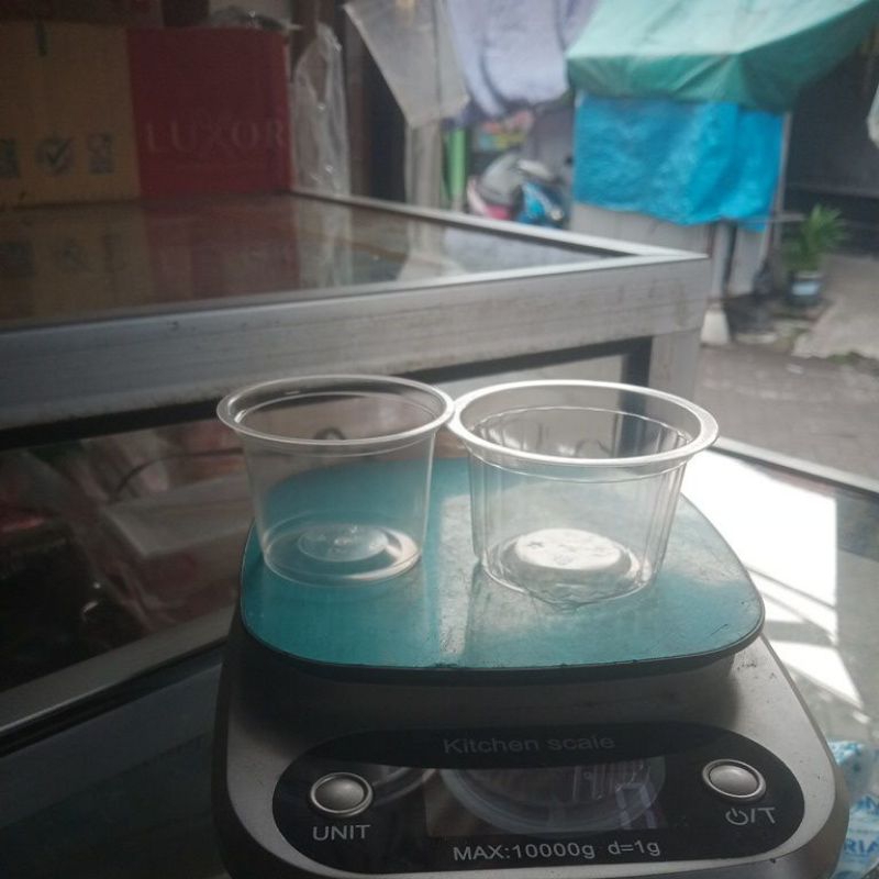 cup agar-agar atau cup puding