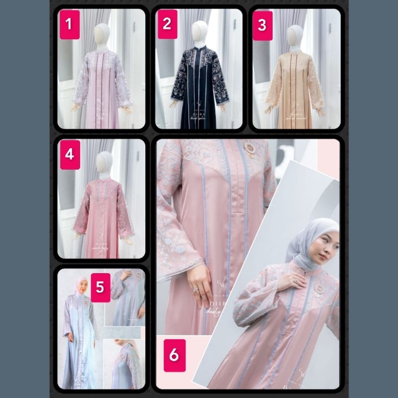 GAMIS DIIRA DRESS BY GALLERY MUSLIM