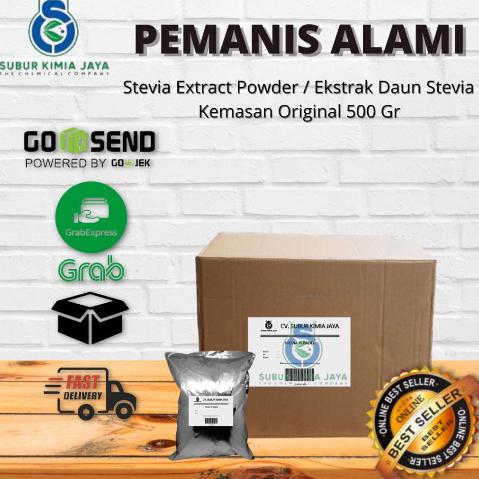 

XDH558 XG34448 Stevia Extract Powder Pemanis Alami 5 Gr