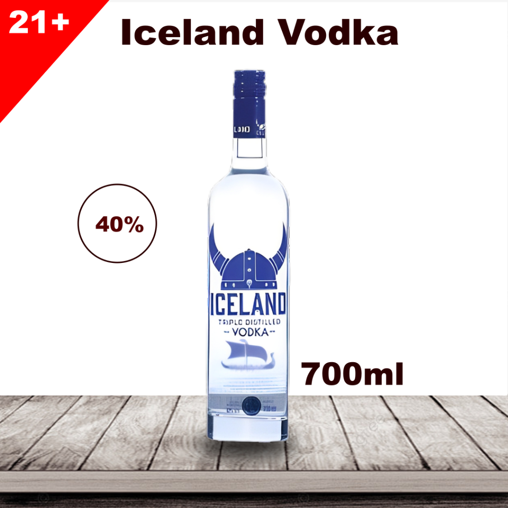 Minuman JAMU SUPLEMEN BERSODA Iceland Vodka 700ml