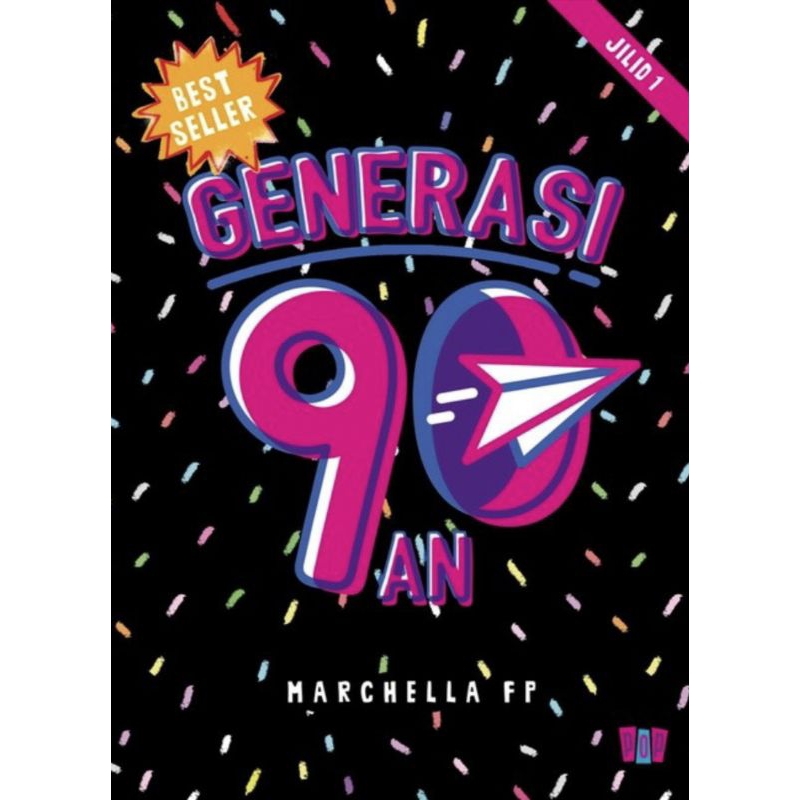 Buku Generasi 90 an Jilid 1 (Hard Cover) - Marchella FP