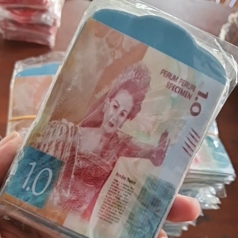 

amplop lebaran notif uang langka untuk 100pcs