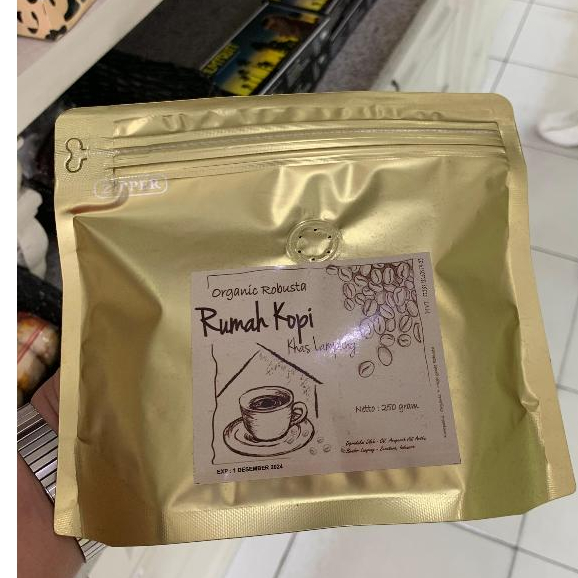 

Organic Robusta Rumah kopi