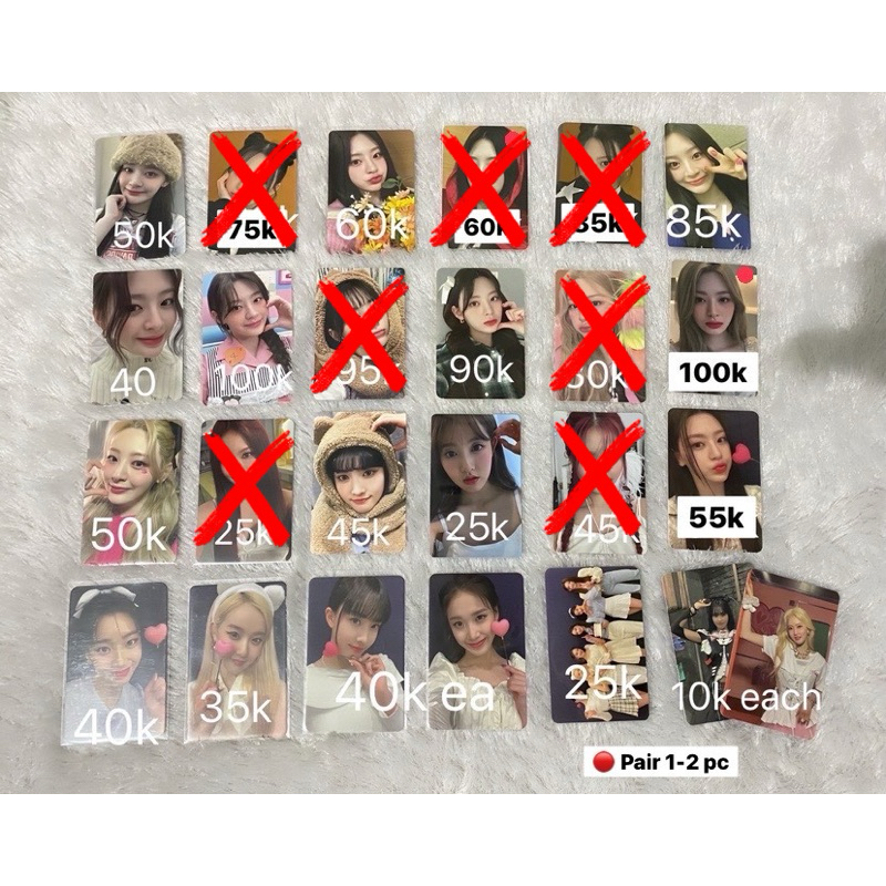 WTS OFFICIAL STAYC PC PHOTOCARD ISA SEEUN SIEUN SUMIN J YOON