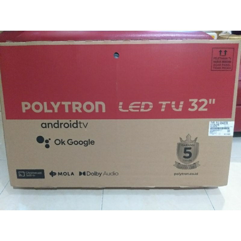LED POLYTRON 32 INCH PLD 32AG5759/POLYTRON LED 32 INCH ANDROID TV/LED POLYTRON 32 INCH SMART ANDROID/POLYTRON ANDROID 32 INCH/TV ANDROID POLYTRON 32 INCH