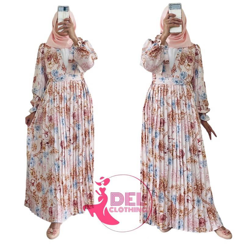 Dress Flower Plisket 70