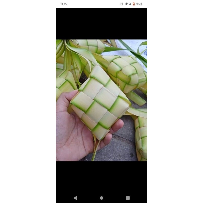 

ketupat (ketupat kosong)