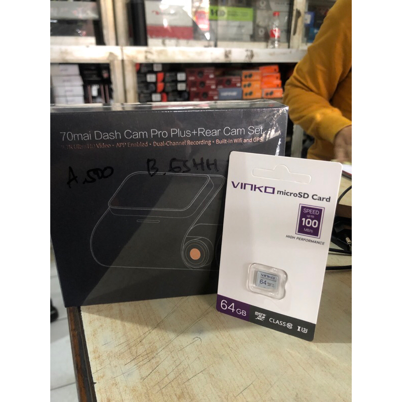 70Mai A500 Dash Cam Pro Plus+Rear CAM Set