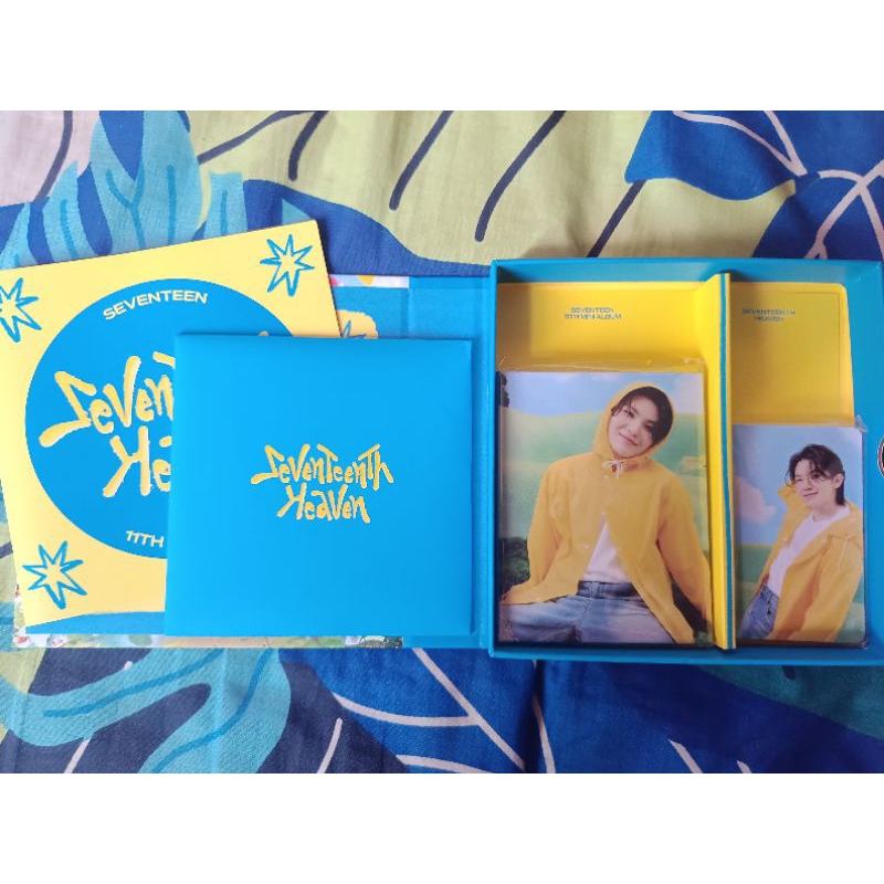 Album Seventeen Seventeenth Heaven Carat Version Woozi Binder Booklet Unsealed