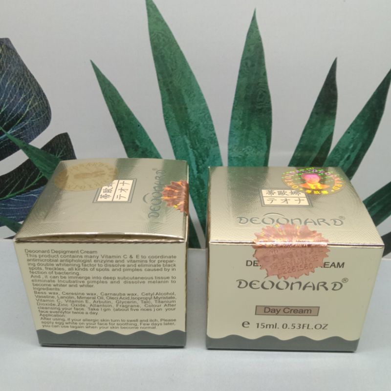 ECER CREAM DEOONARD GOLD DAY/ NIGHT CREAM ORIGINAL