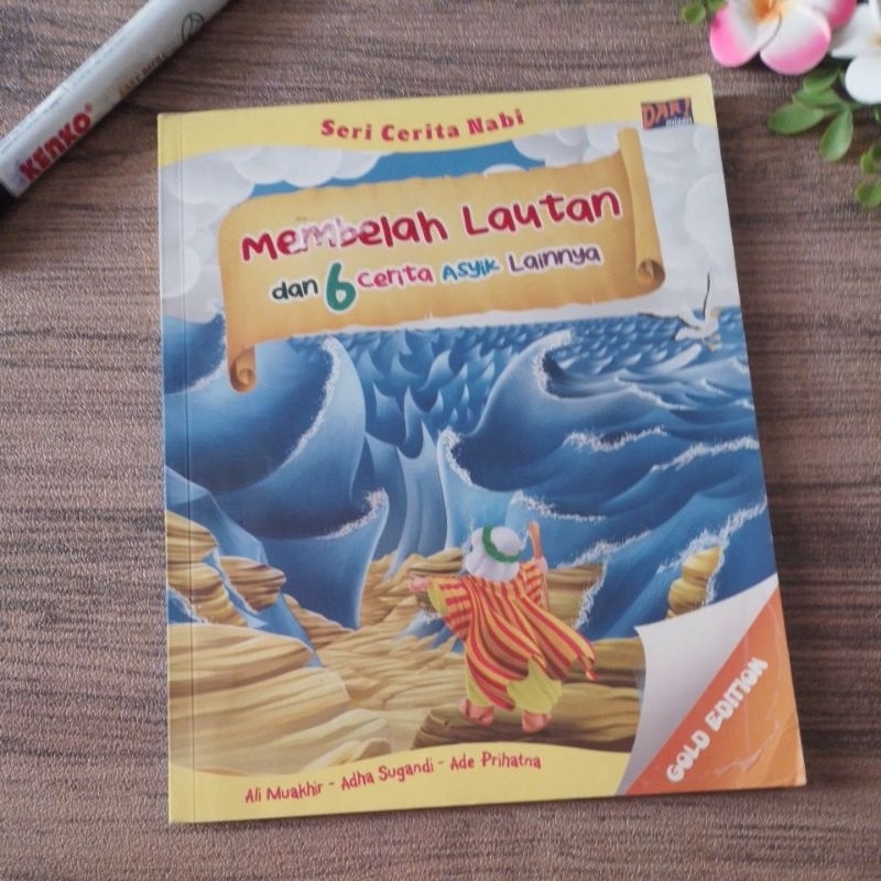 Buku anak islami Seri cerita nabi membelah lautan preloved