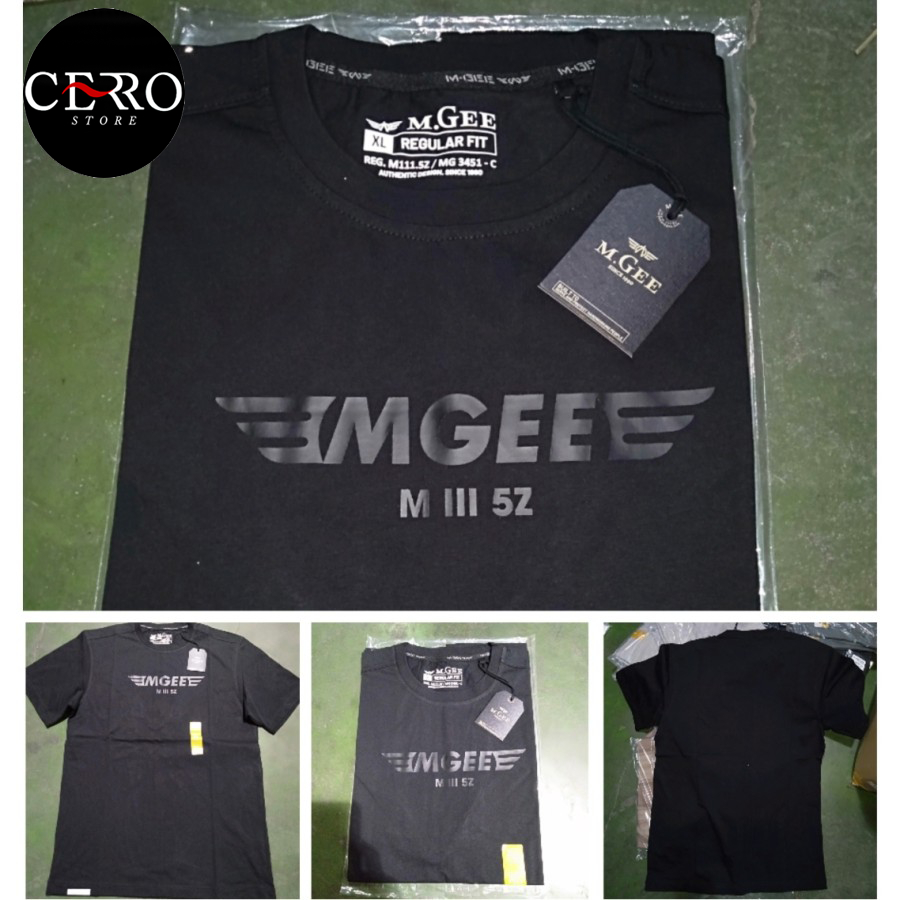 KAOS MGEE LENGAN PENDEK TSHIRT MGEE OLIVER C100LT GREY,