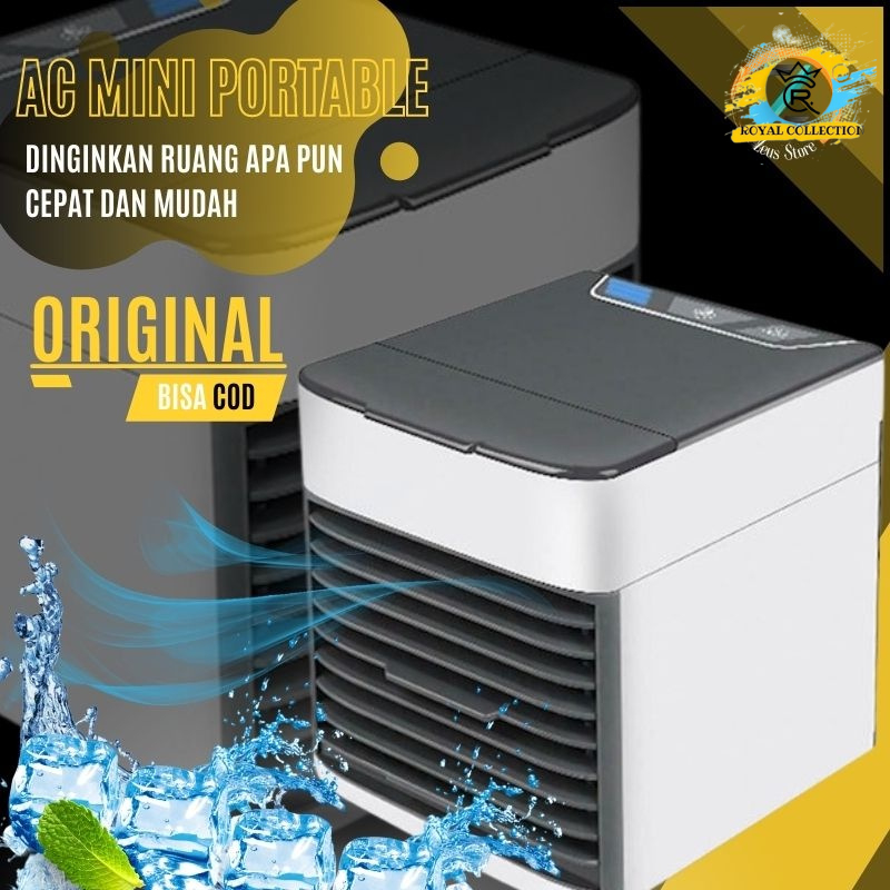 Kipas AC Mini Portable Arctic Air Ultra 2X Power Cooling Portabel  Pendingin Penyejuk Ruangan Jepang