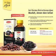 

Sari Kurma Extra Kurma Ajwa Annabawy 330Gram Best Quality Original
