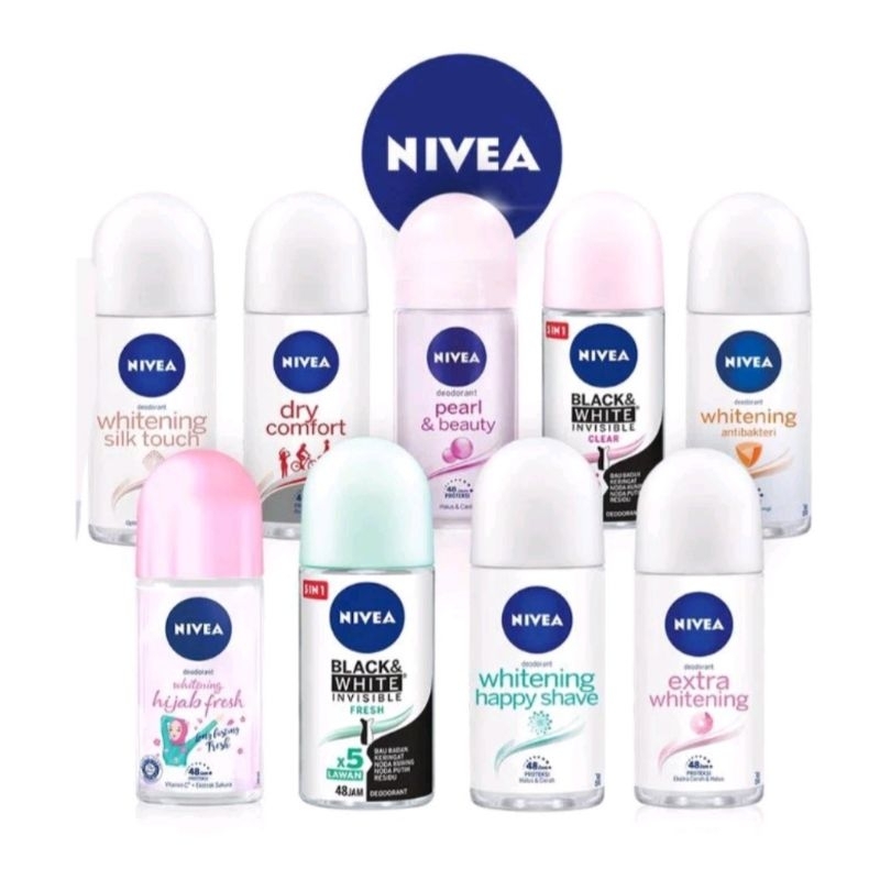 Nivea Roll On 50ml & 25ml | Nivea Men Roll On | Nivea Deodorant - Deodorant