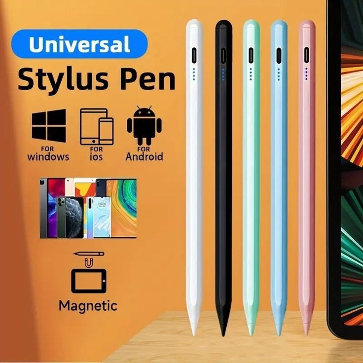 Stylus Pen Universal Pensil iPad Pro 11/iPad Air 4/5/10.9/iPad 7/8/9/10.2/iPad mini/iPad 10 2022 Sup