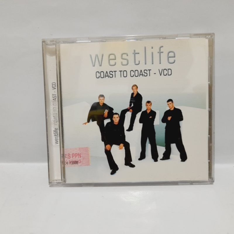 VCD Westlife - Coast To Coast Bonus Sticker 13 Pcs