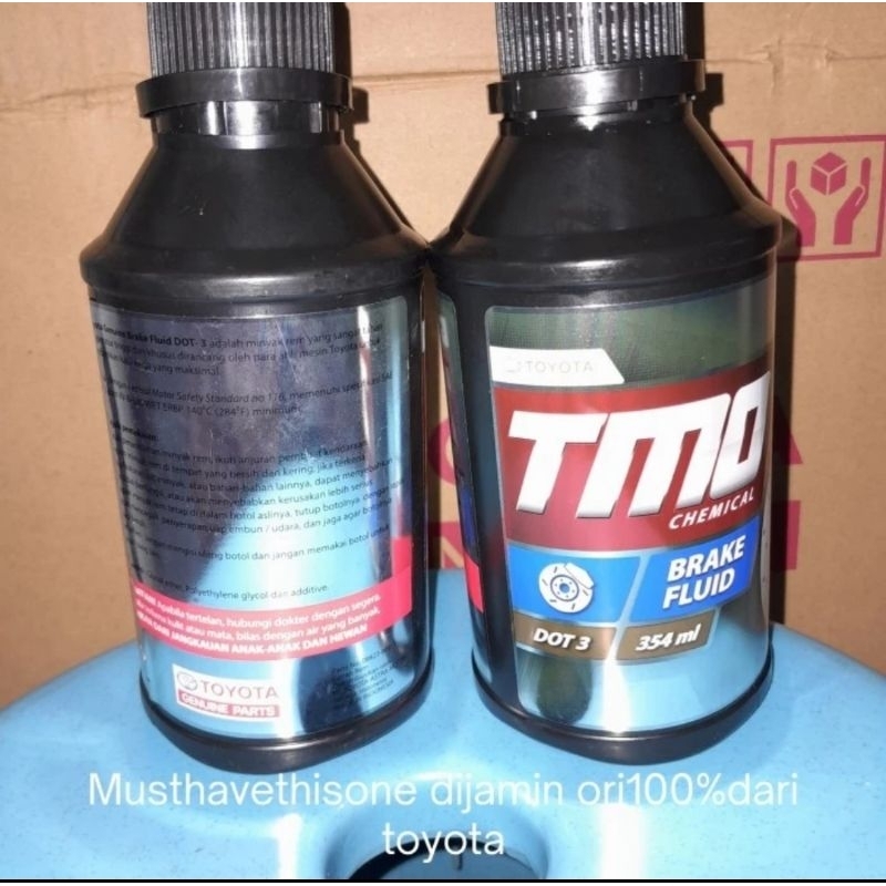 Oli rem TMO dot3 brake fluid 354ml dijamin ori100%