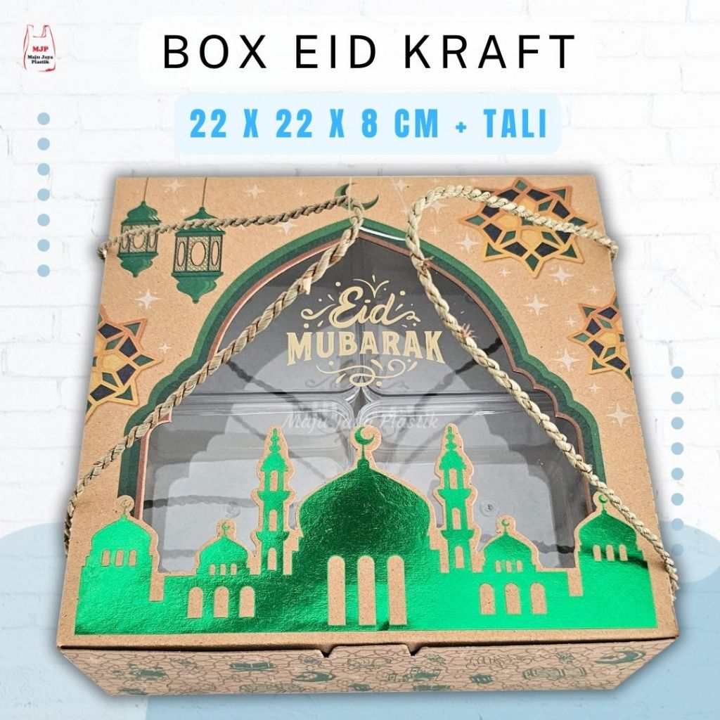 

Box lebaran 20x20x7 22x22x8 Dus Nasi Idul Fitri hampers eid mubarak ramadhan Dus Nasi Kue Al-Fitri