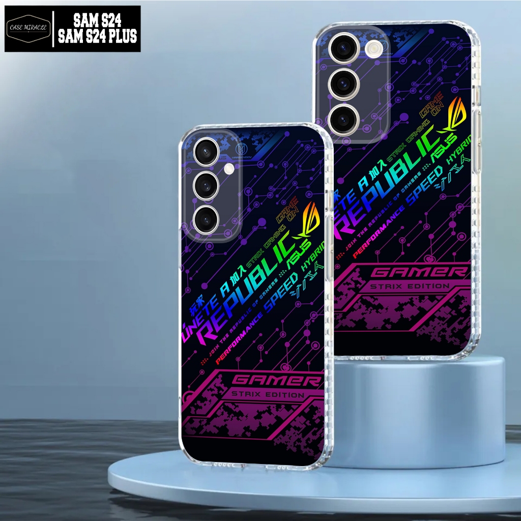 Case SAMSUNG S24 / SAMSUNG S24 PLUS - Casing SAMSUNG S24 / SAMSUNG S24 PLUS Terbaru Case Miracle [ M