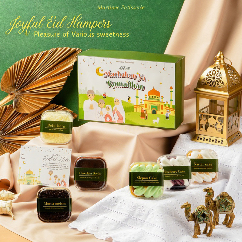 

Joyful Mini dessertbox hampers idul fitri lebaran hari raya Joyful Mini Dessertbox 4in1 dan 6in1