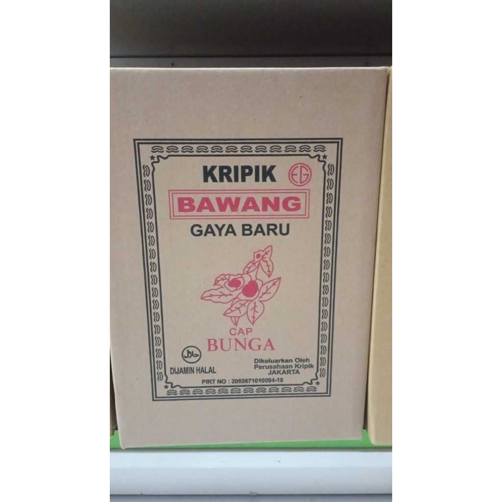 

Kripik Bawang Cap Bunga Gaya Baru