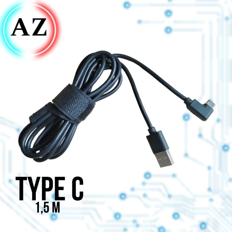 KABEL DATA TYPE C 1,5 METER KABEL CHARGER FAST SUPPORT KABEL DATA TYPE C